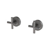 Phoenix Vivid Slimline Plus Wall Top Assemblies Brushed Carbon